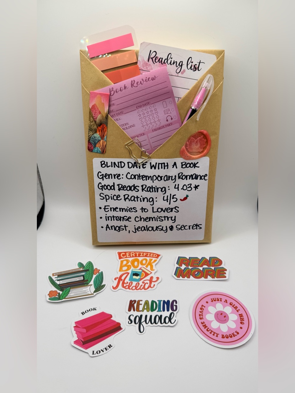 Blind Date With A Book #15 - Contemporary Romance Book & Accessories